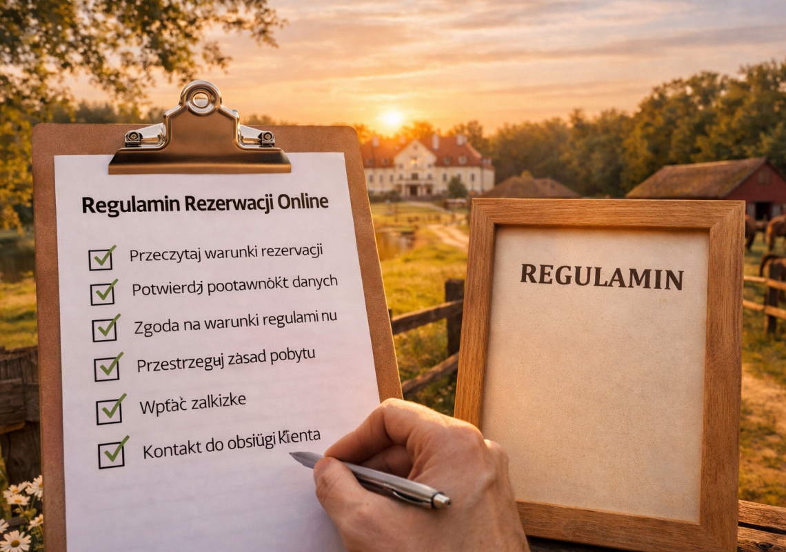 REGULAMIN REZERWACJI ONLINE